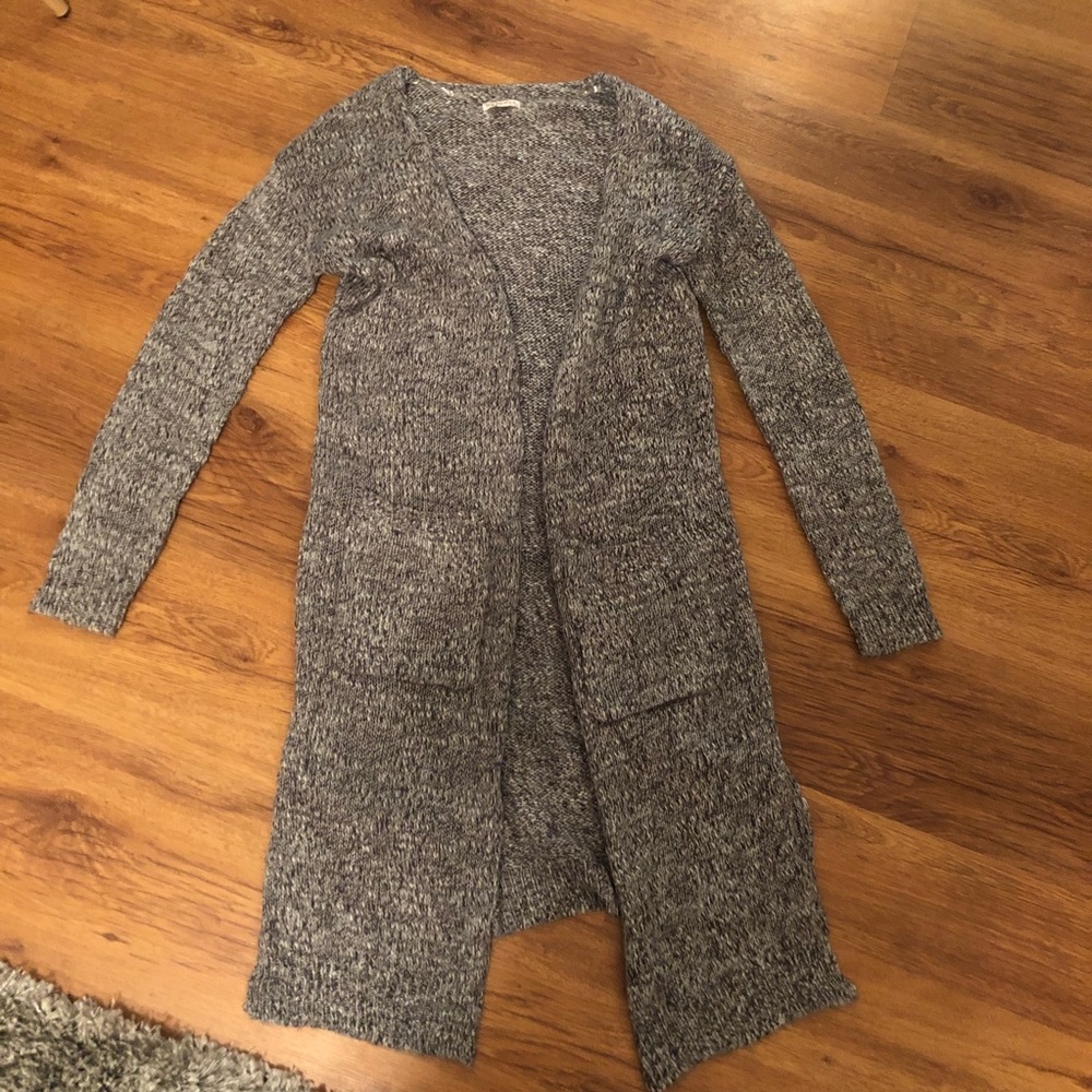 Grey cardigan